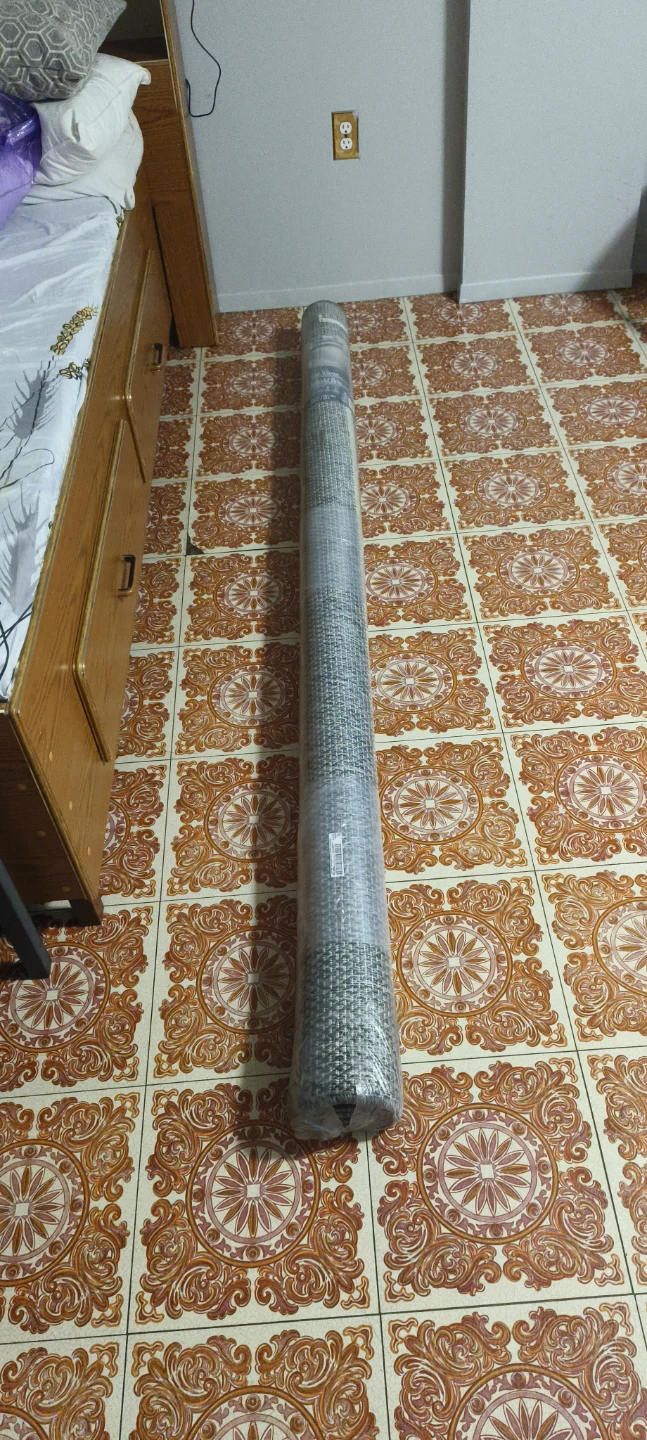 Hampton Bay Grey Border Area Rug 8 ft x 11 ft