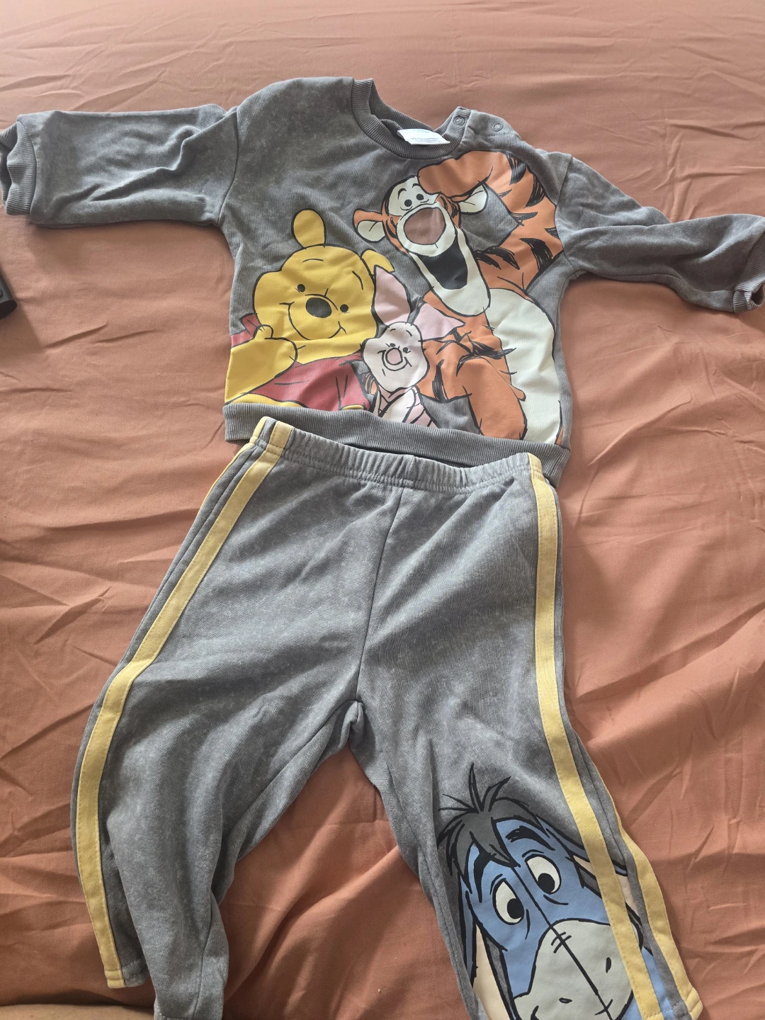 Winnie the Pooh Tigger Piglet Eeyore Sweatshirt and Pants Set