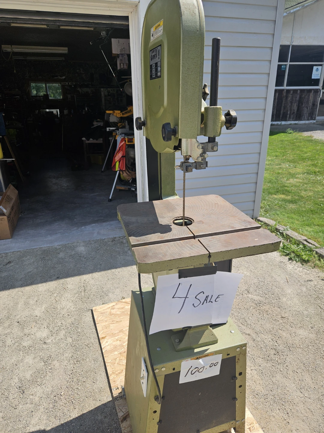 Wood band saw