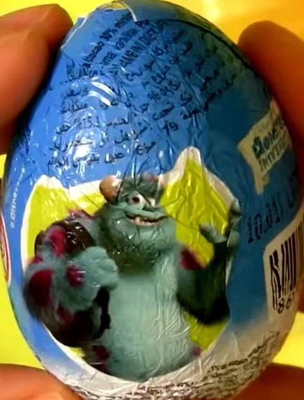 Kinder Surprise Egg - Monsters, Inc. Sulley Toy