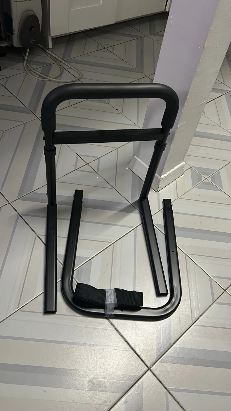 Black Bed Rail Assist Bar