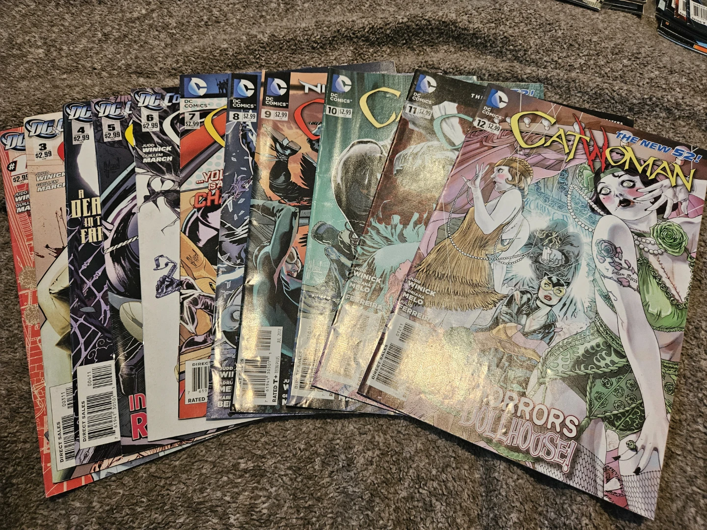 DC Comics Catwoman Comic Book Lot