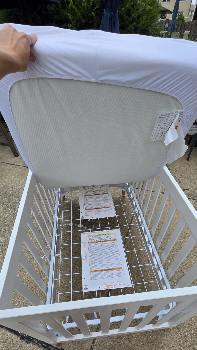 Delta Children Jordan 4-in 1 Convertible Crib Bianca White - photo 3