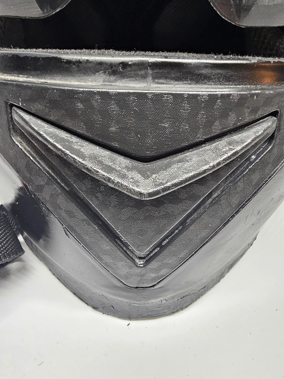 Black Motorcycle Helmet with Inner Sun Visor - photo 2