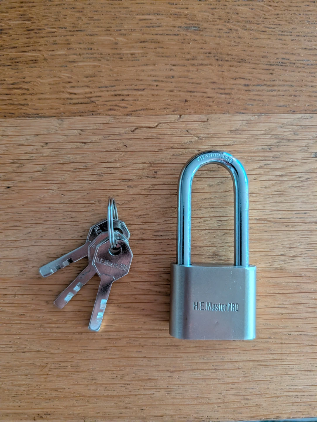Padlock with 3 Keys