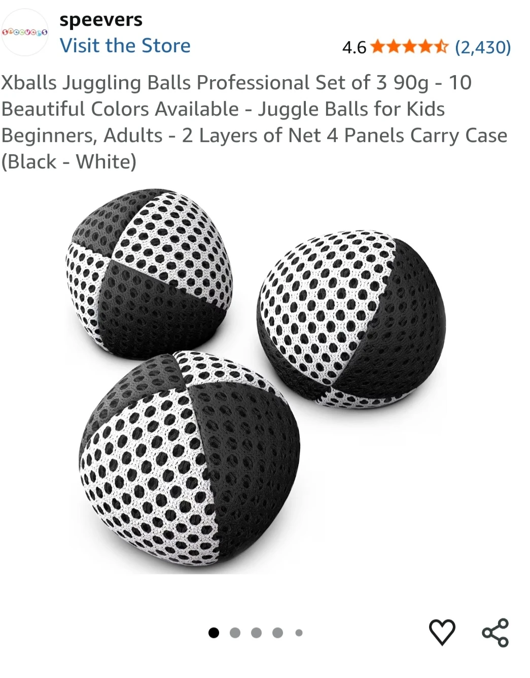 Juggling Balls - Set of 3
