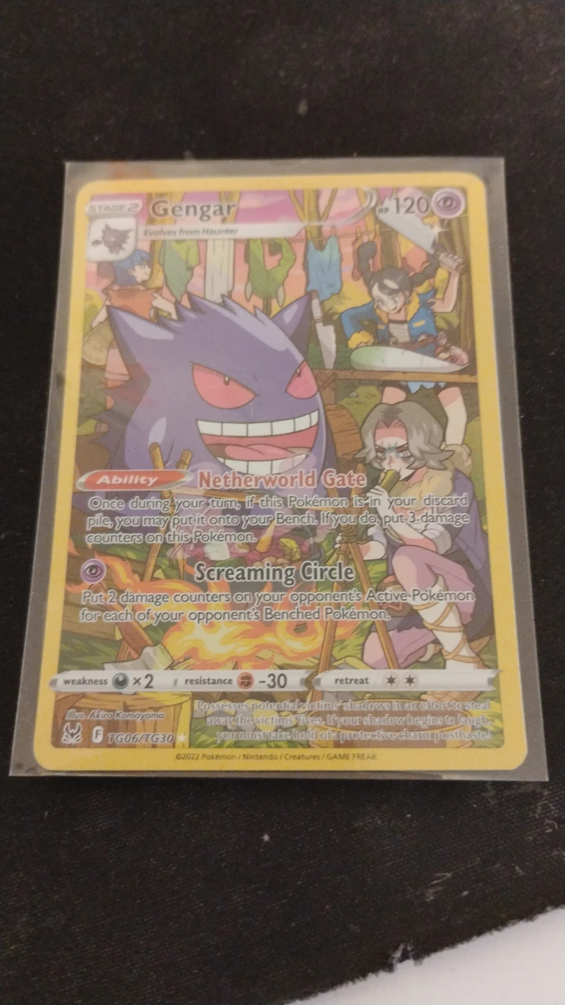 Pokémon Gengar TG06/TG30 Trading Card