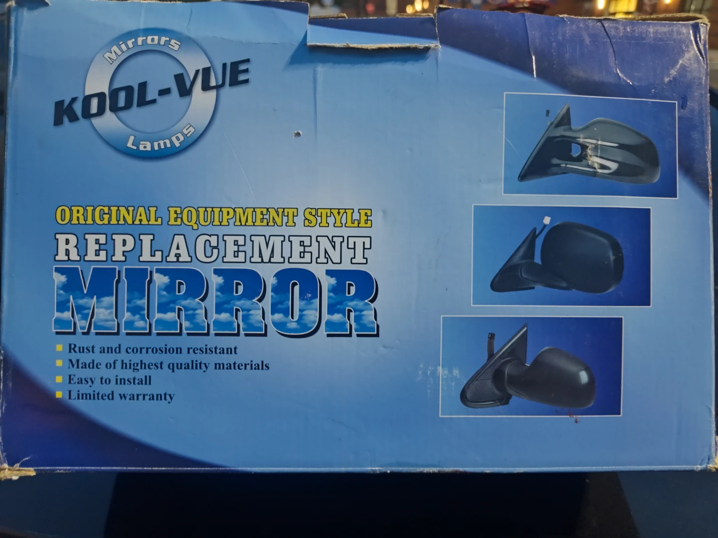 Brand new passenger side replacement mirror - photo 2