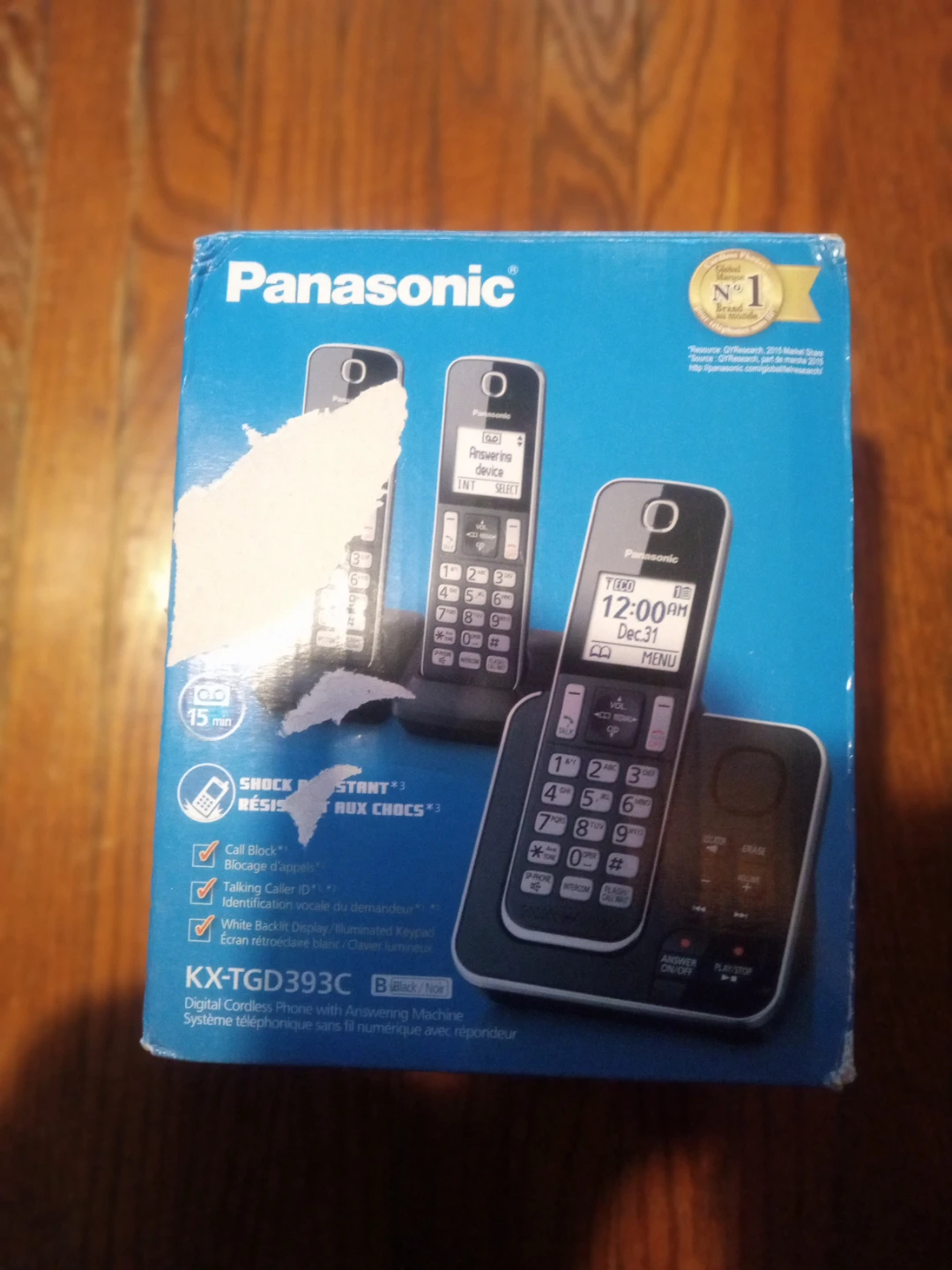 House phone Panasonic Cordless Phone with Answering Machine