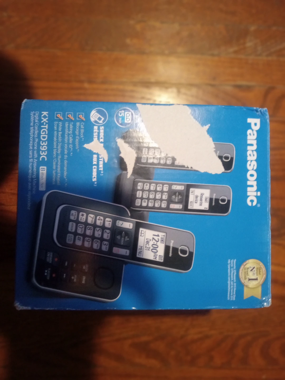 House phone Panasonic Cordless Phone with Answering Machine - photo 2