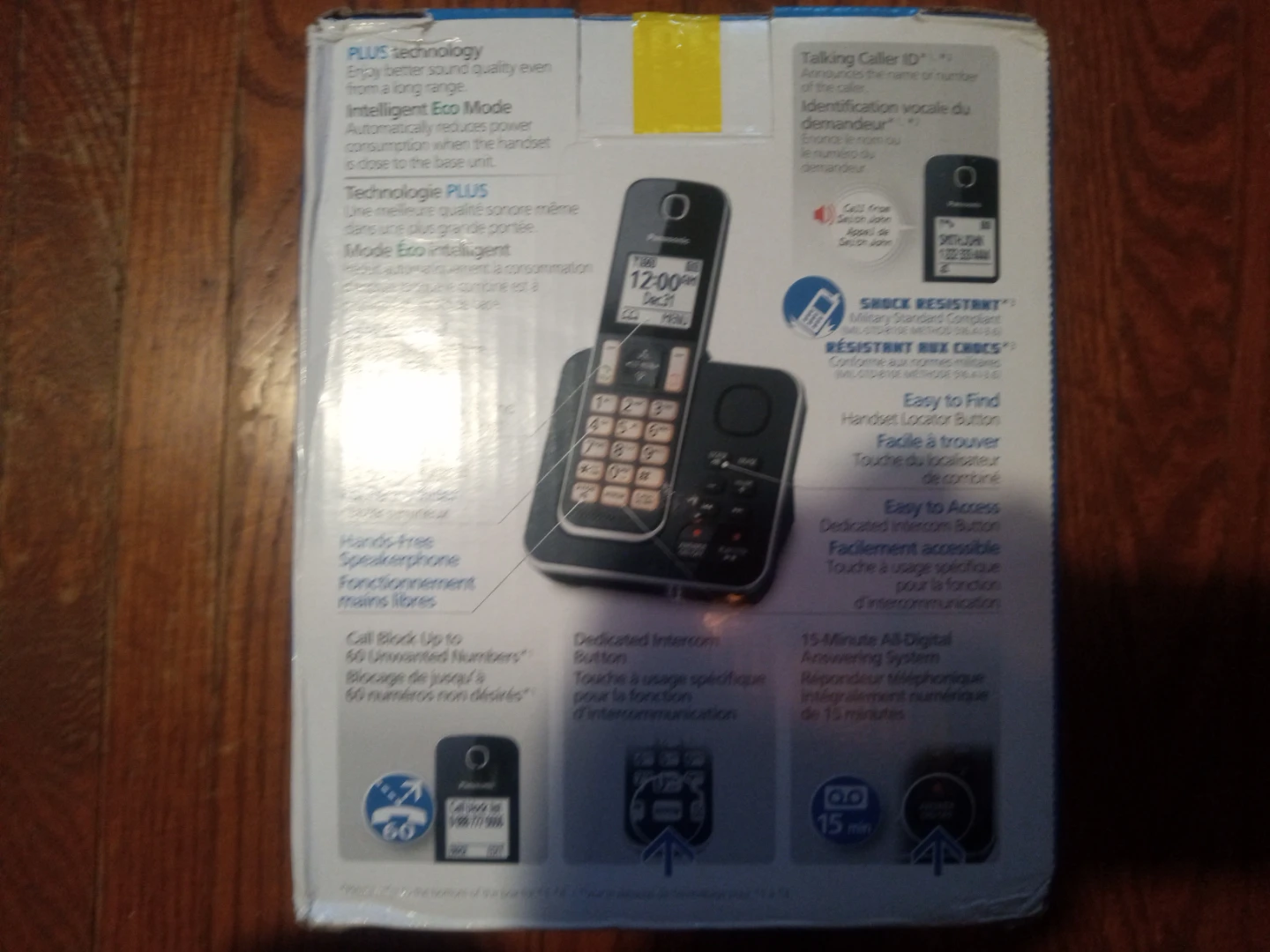 House phone Panasonic Cordless Phone with Answering Machine - photo 3