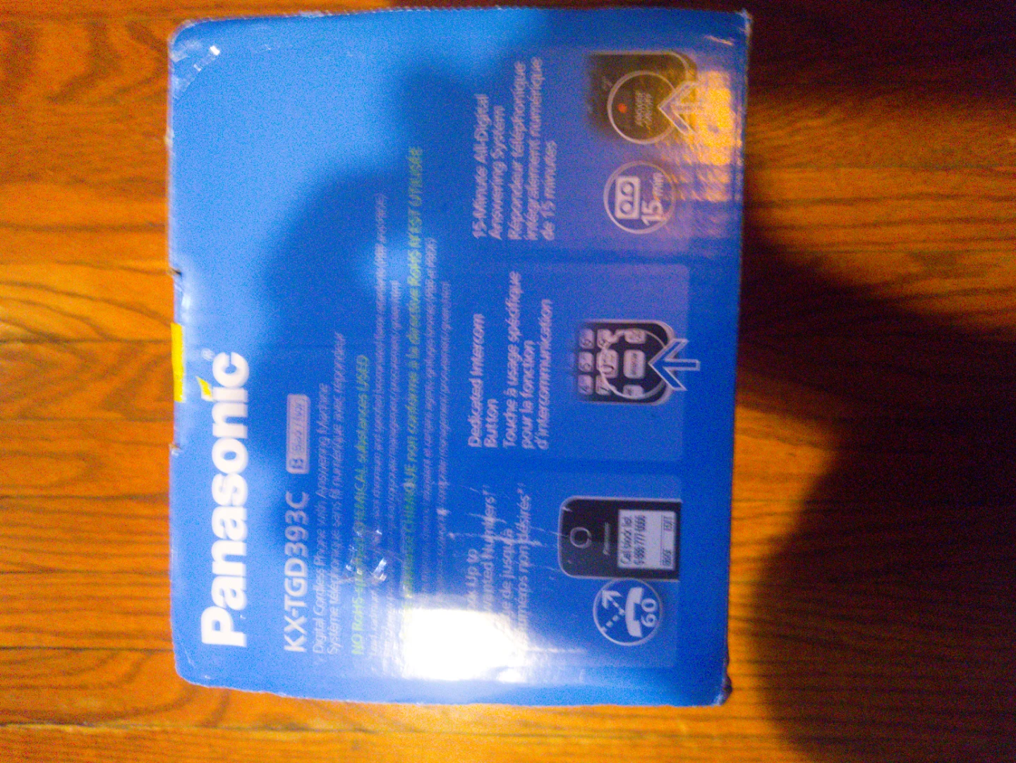 House phone Panasonic Cordless Phone with Answering Machine - photo 5