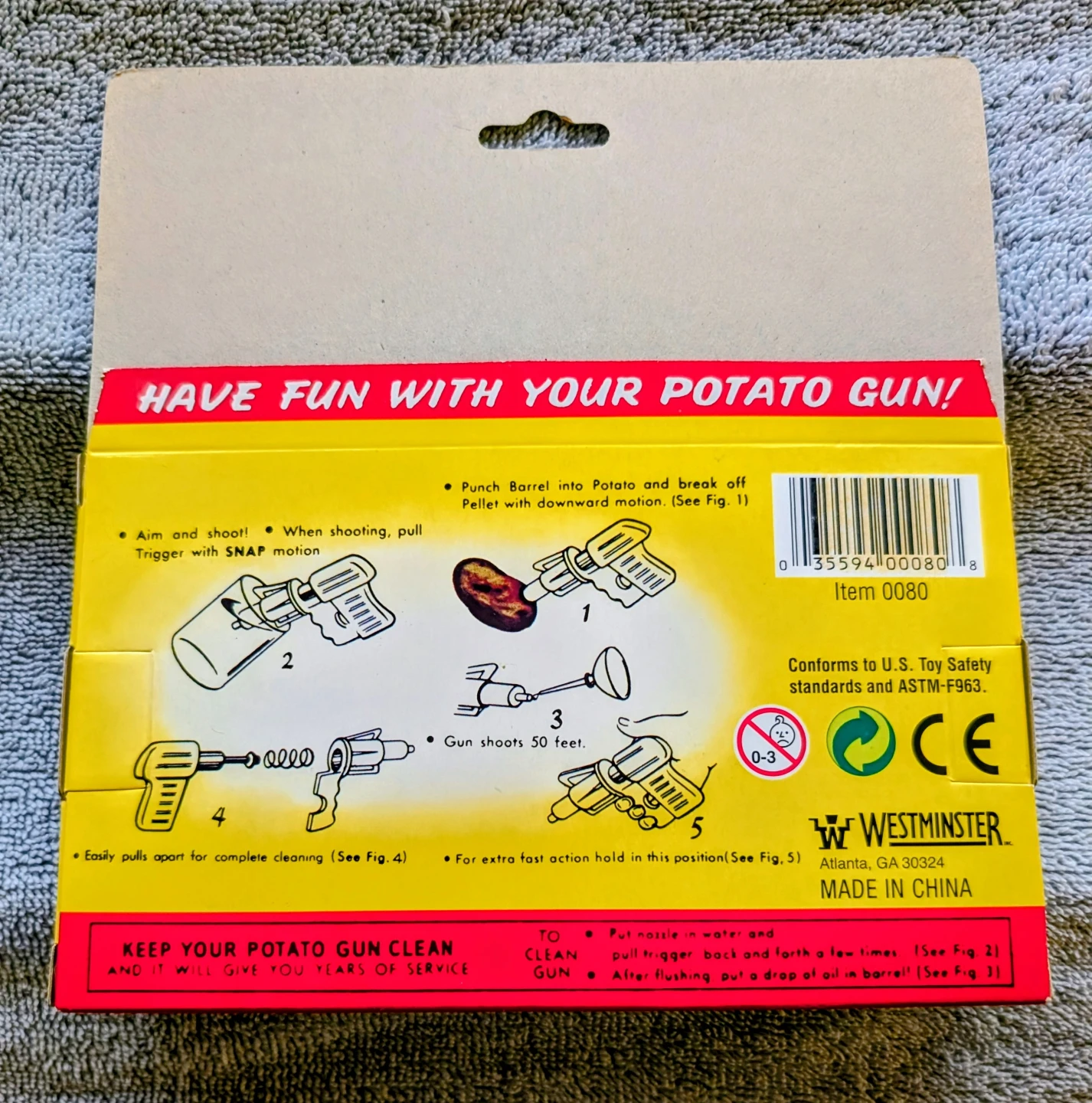 Westminster Potato Gun Toy - Sold as Set - photo 3