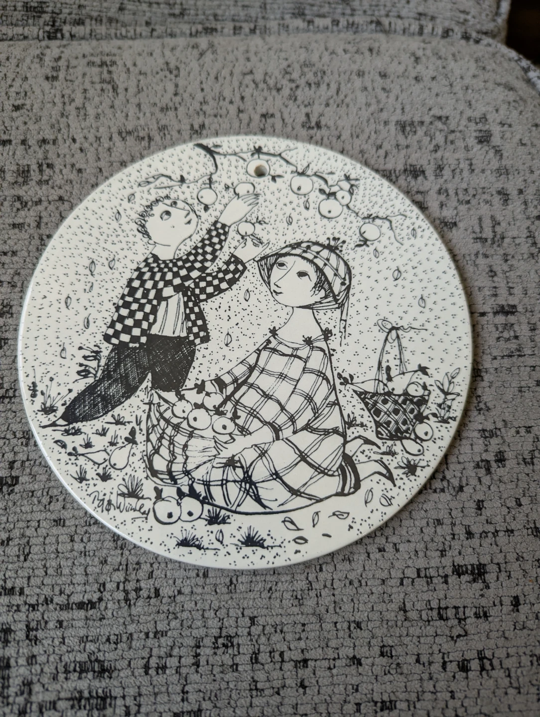 Nymlle Denmark Ceramic Wall Plaques