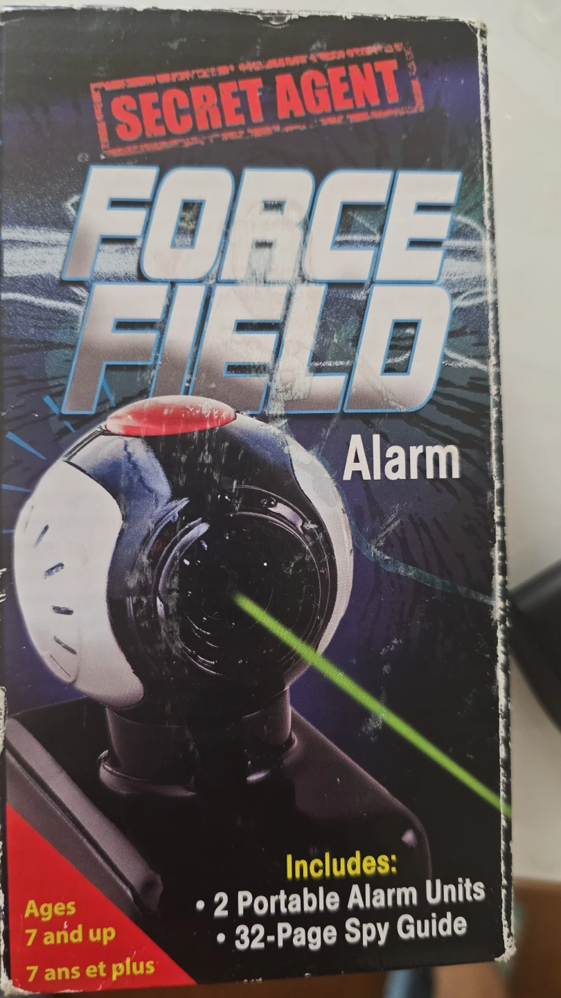 Secret Agent Force Field Alarm