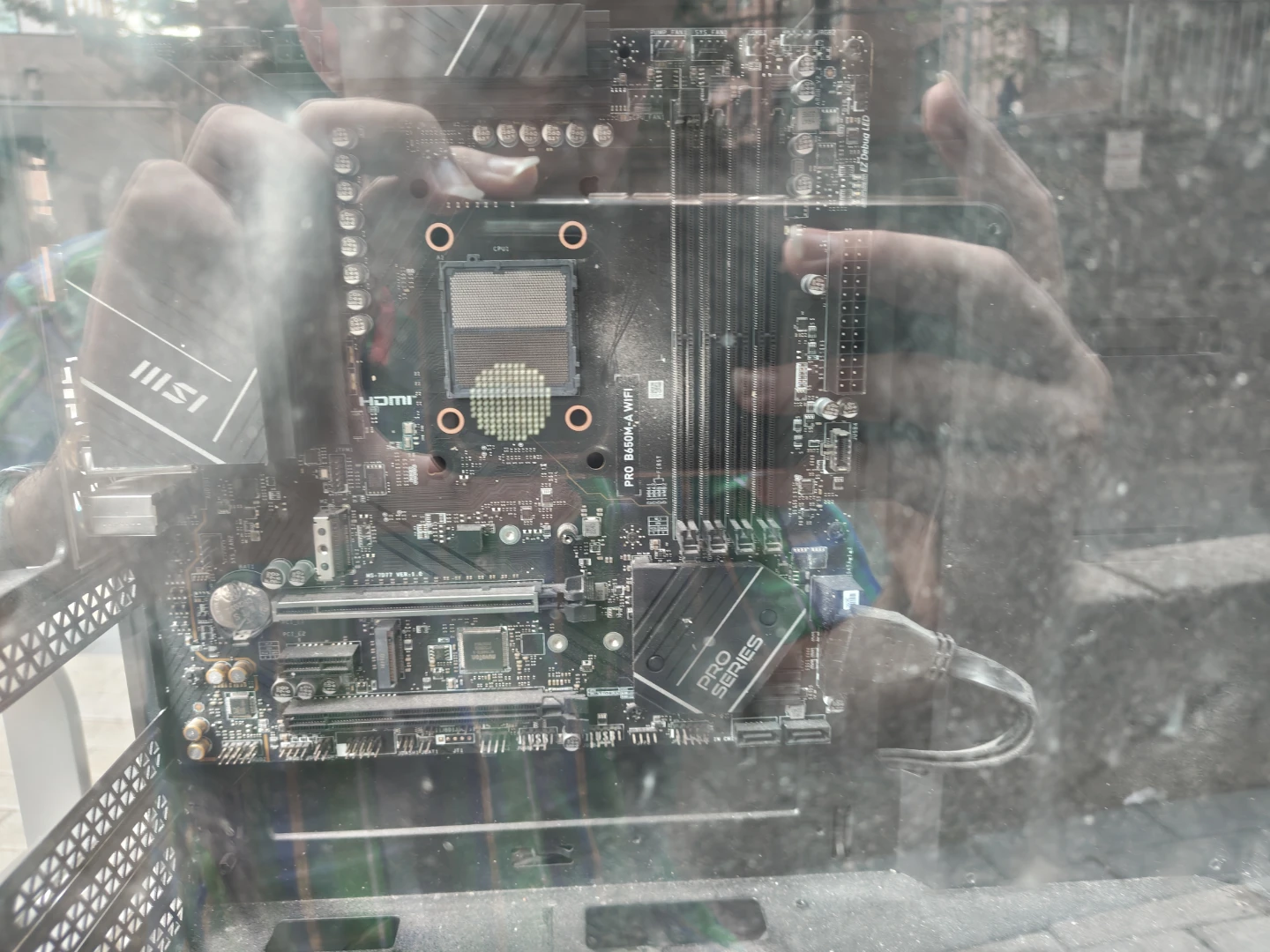 PC Case with Motherboard - photo 3