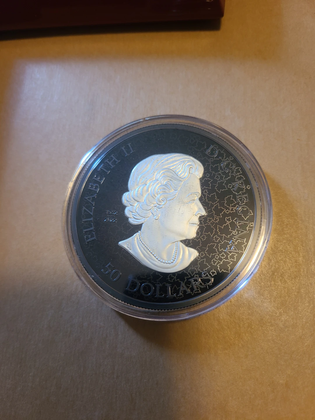 2024 $50 Fine Silver Coin Maple Leaves in Motion - photo 3