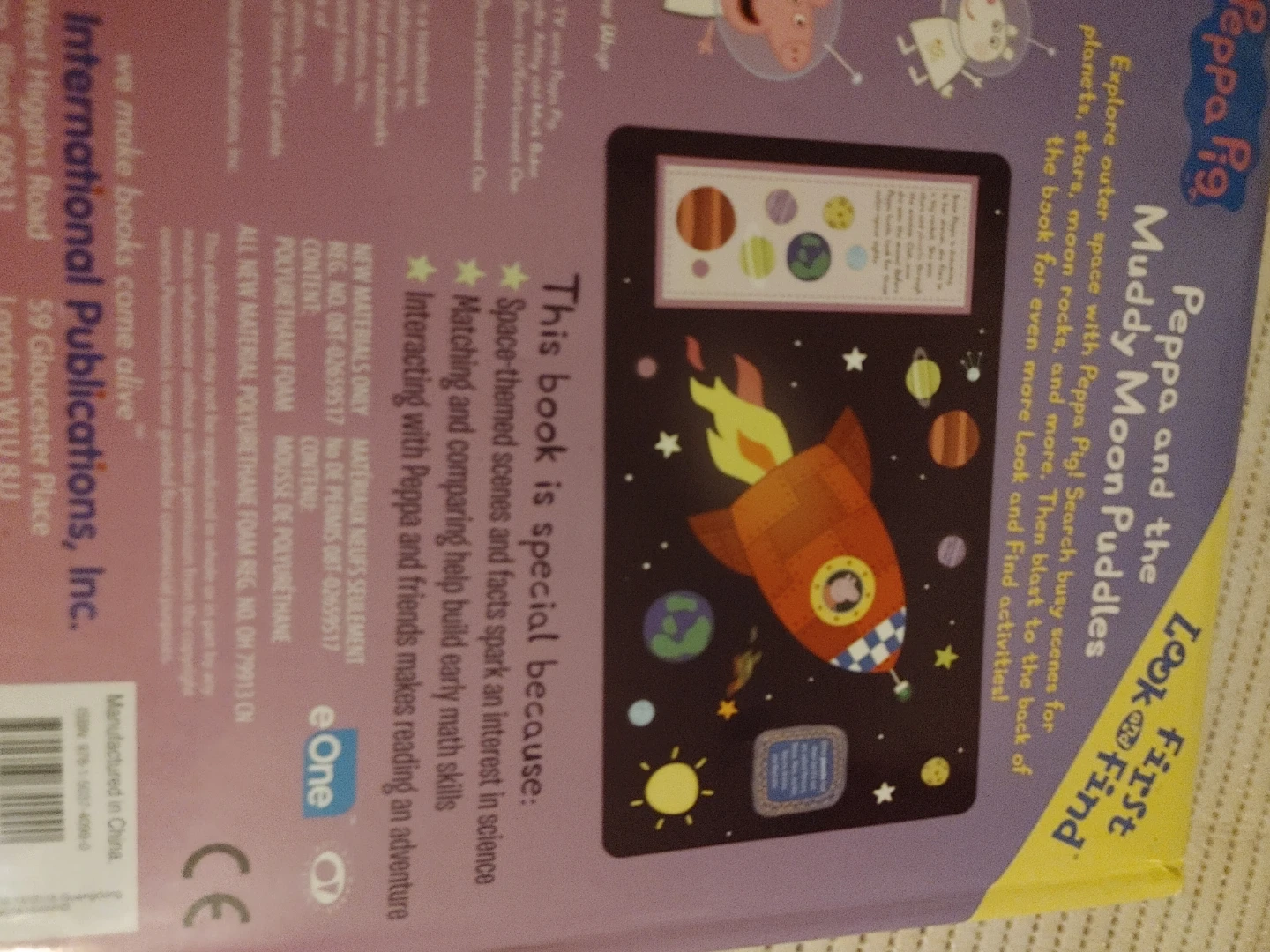 Peppa Pig and the Muddy Moon Puddles Look and Find Book - photo 2