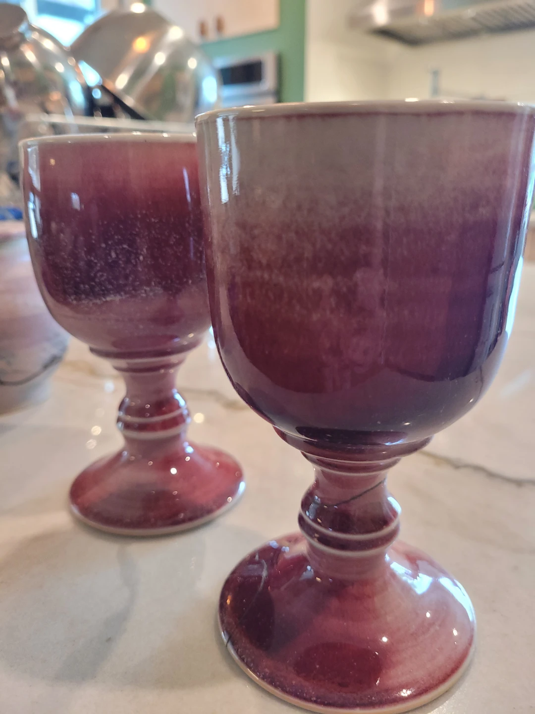 Ceramic Goblets - Set of 2