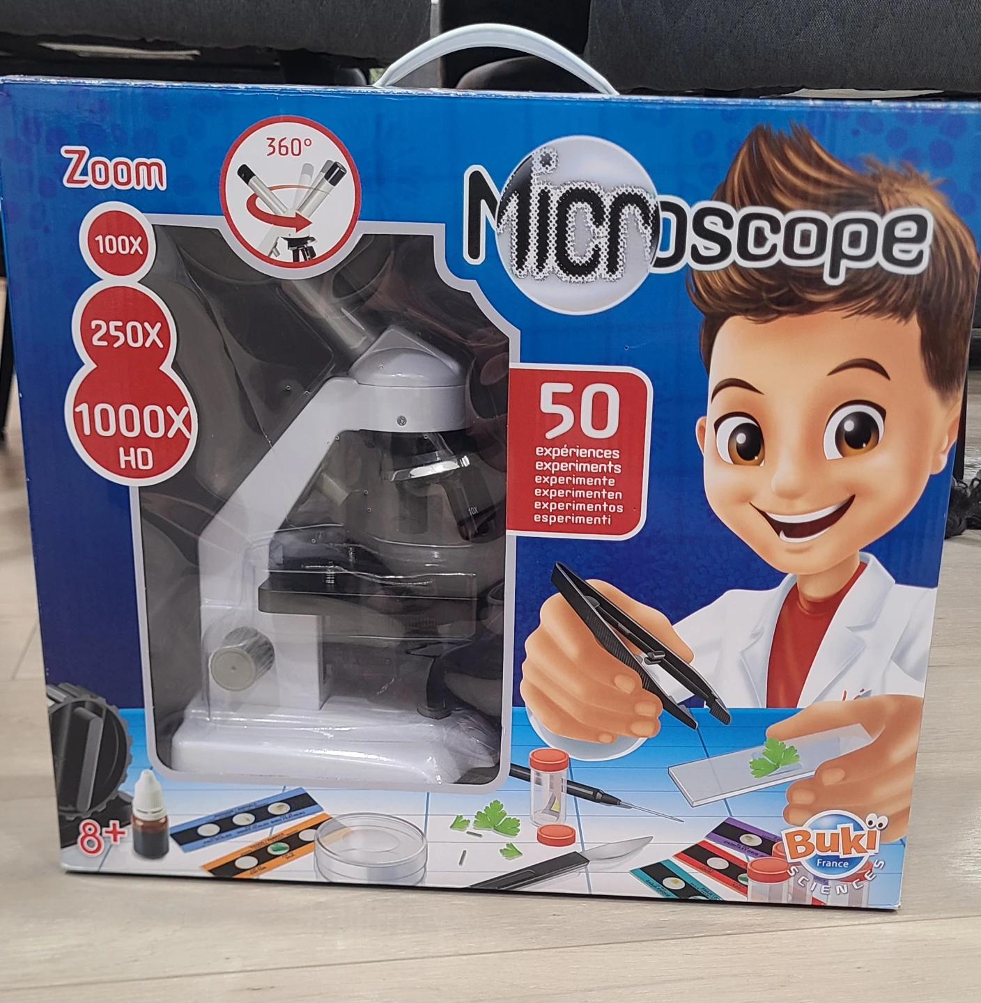 Buki France Microscope 50 Experiments Set