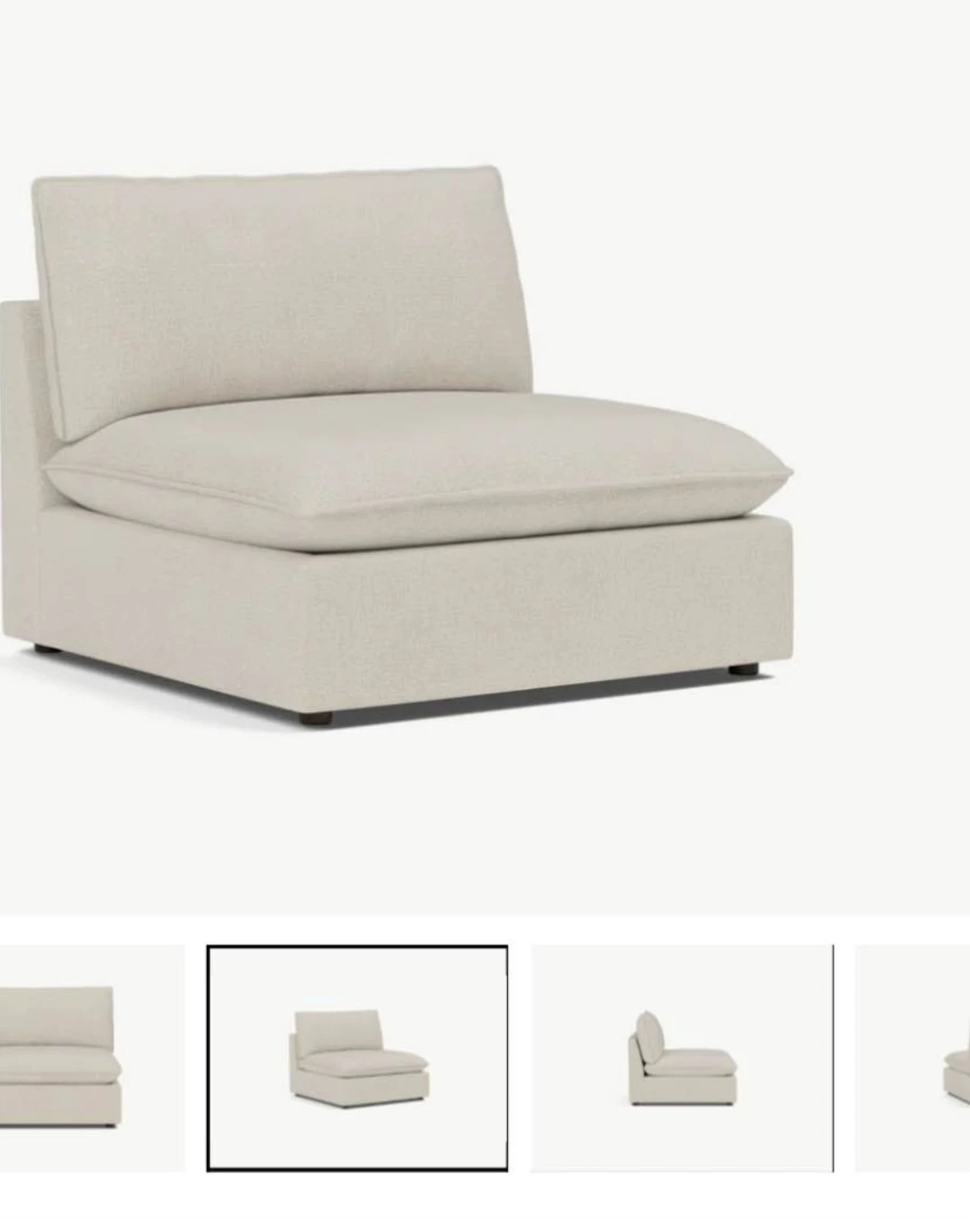 Sundays Chill Time Armless Chair - photo 3
