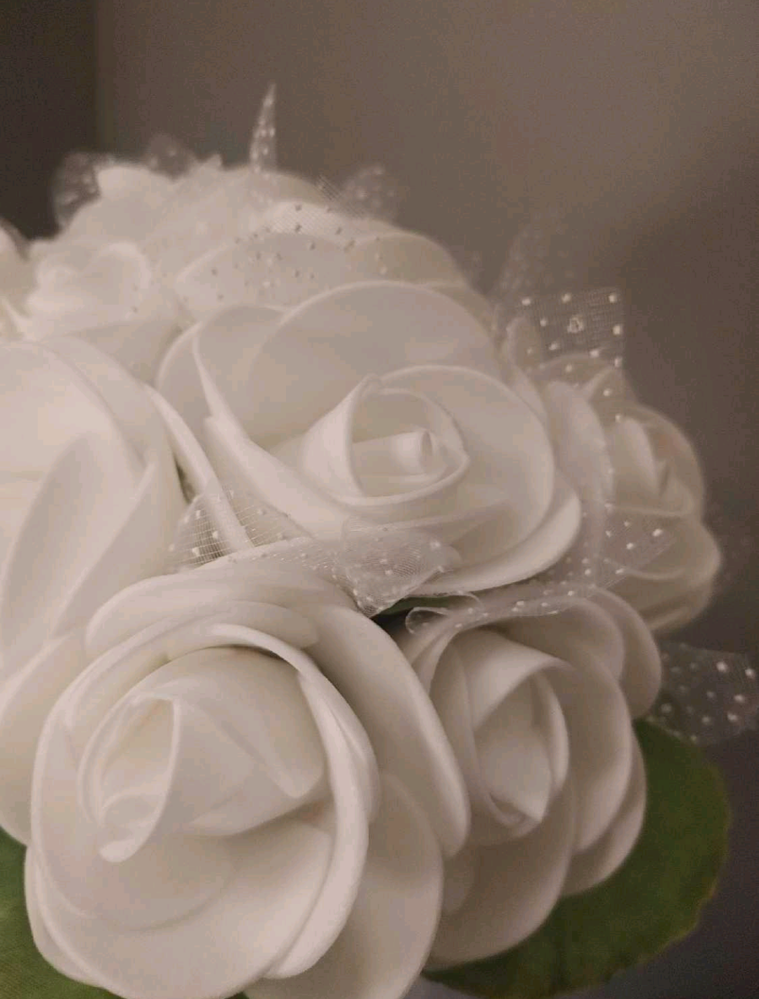Wedding White Rose Bouquet New - photo 3