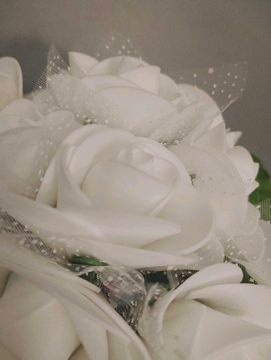 Wedding White Rose Bouquet New - photo 4