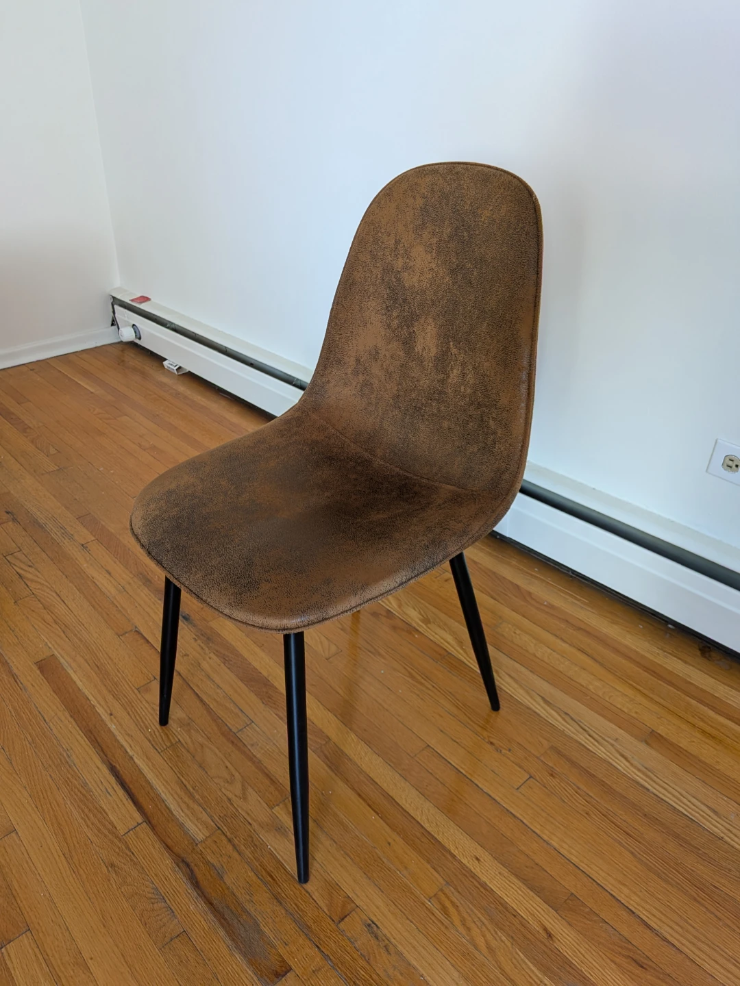 Round Wooden Dining Table and Matching Chairs (Two) - photo 4