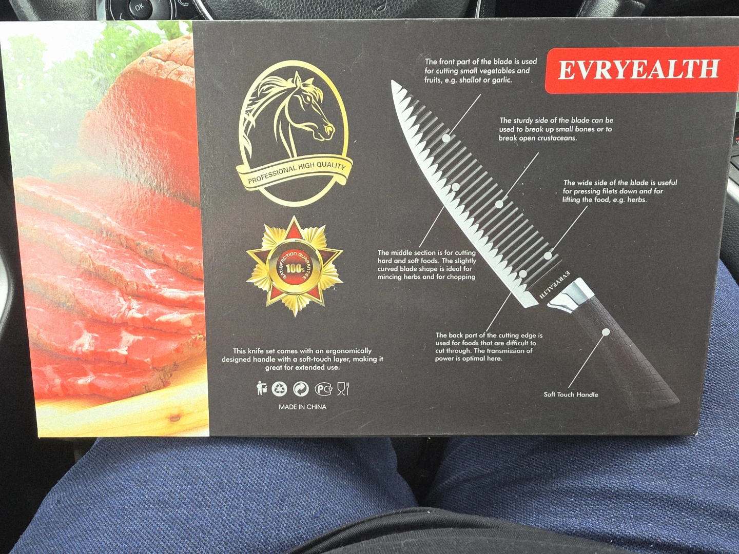 ❤️ 6 Piece Daily Use Sharp Knife Set - photo 3