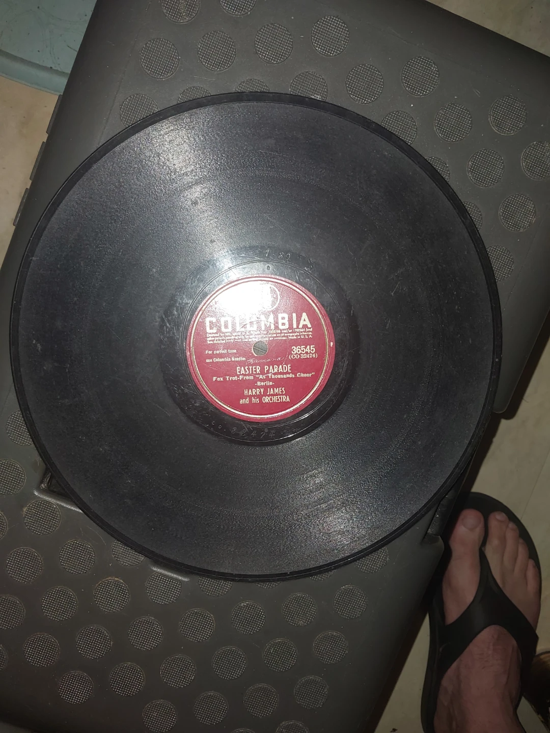 Columbia Records Harry James and His Orchestra 78 RPM Vinyl - photo 2
