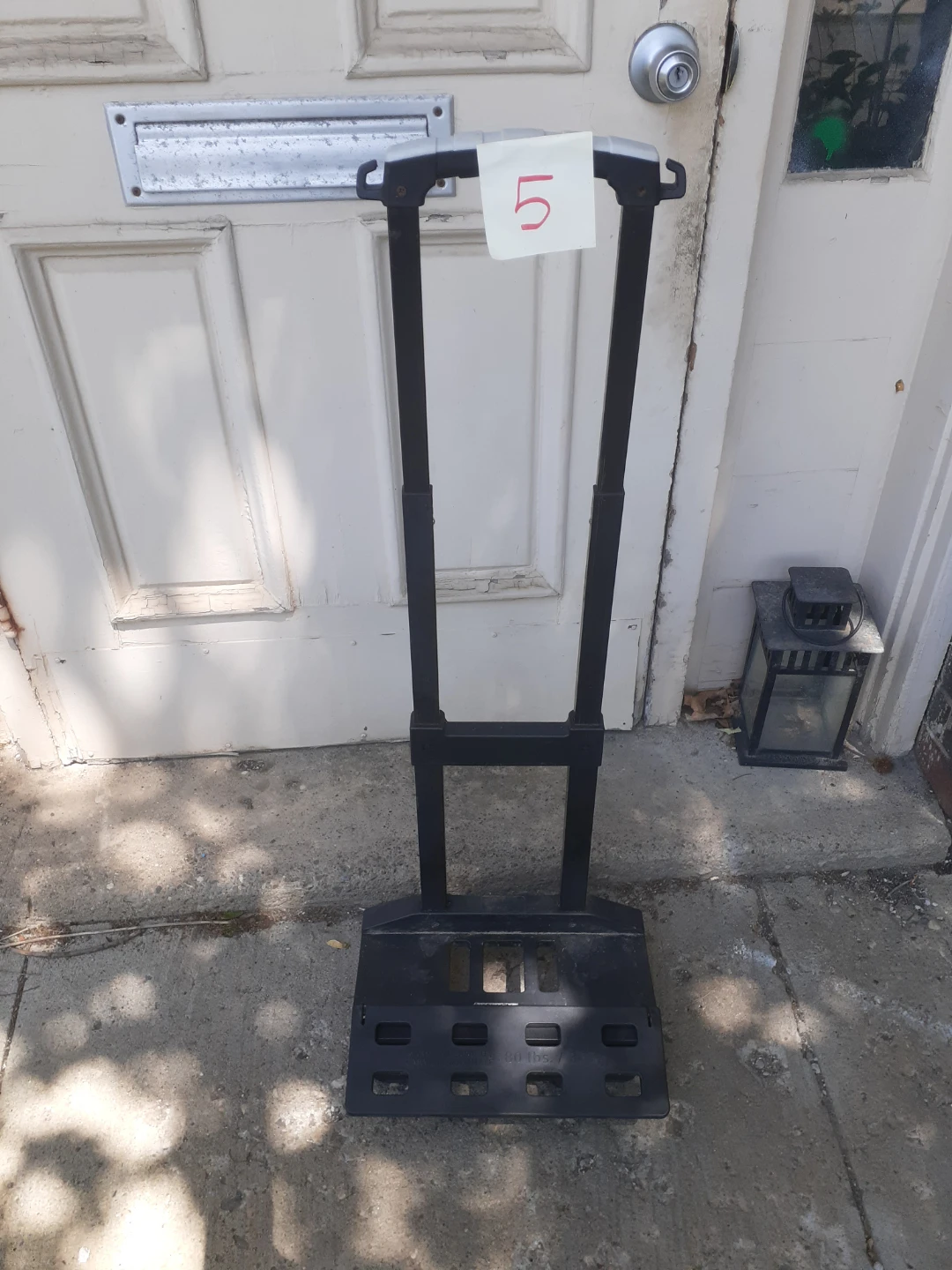 Black Dolly /  Rolling Luggage Handle and Cart