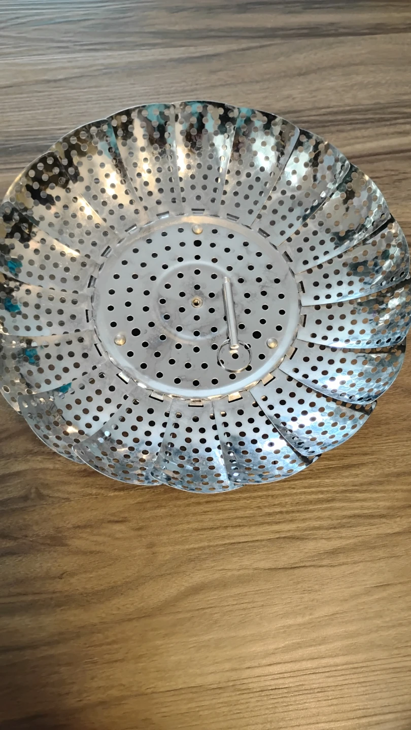 Stainless steel steamer with extendable handle - photo 2
