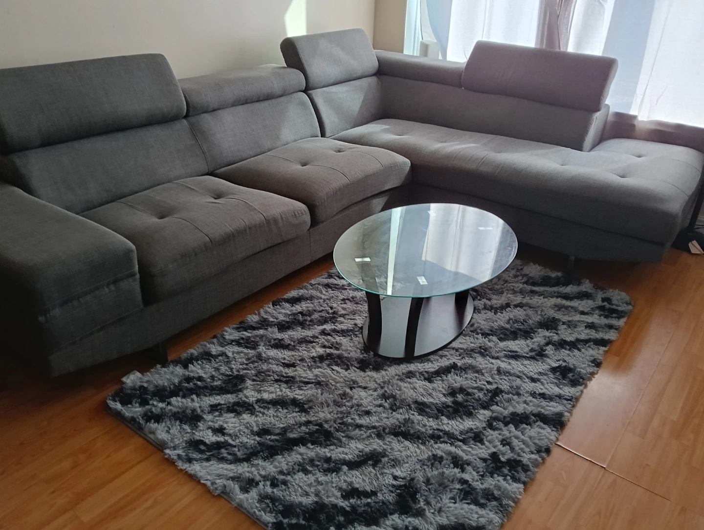 Grey Sectional Sofa - photo 3