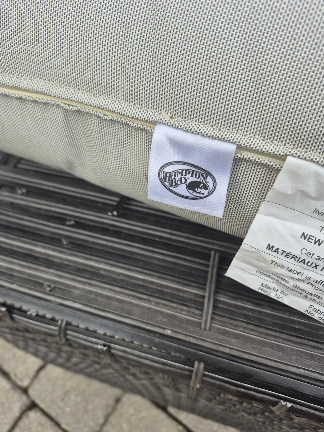 Hampton Bay Outdoor Sectional Sofa Set - photo 3