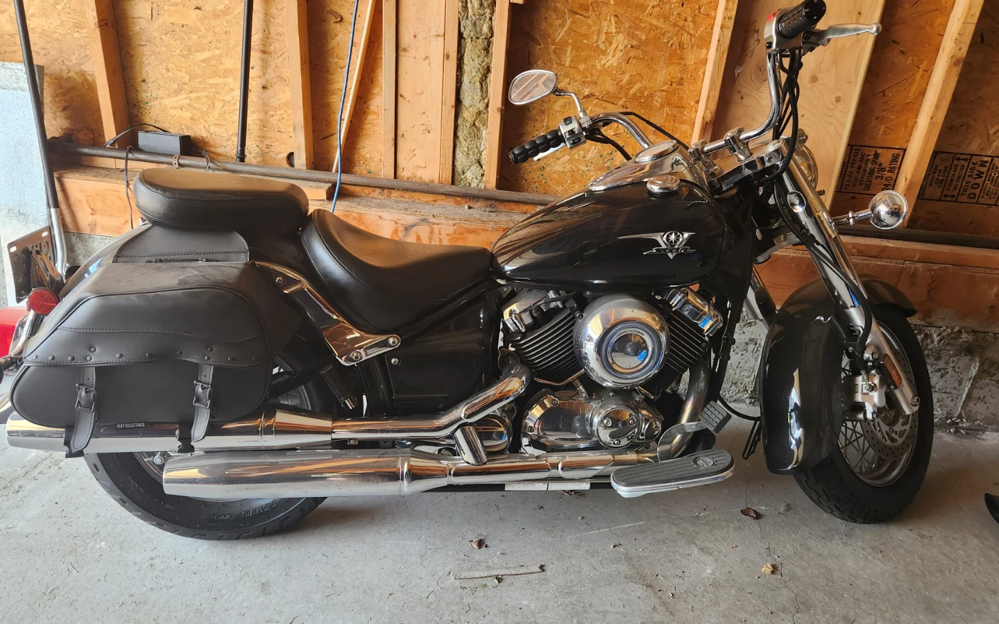 Yamaha V-Star Motorcycle