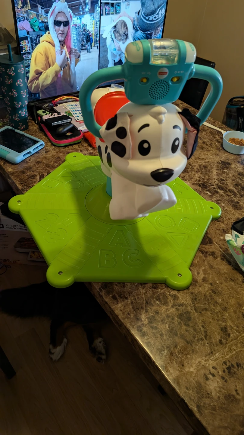Fisher-Price Musical Bouncer Puppy Toy