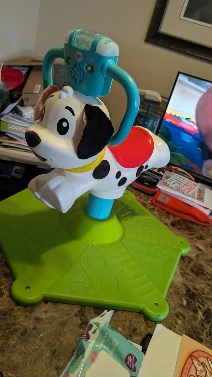 Fisher-Price Musical Bouncer Puppy Toy - photo 3