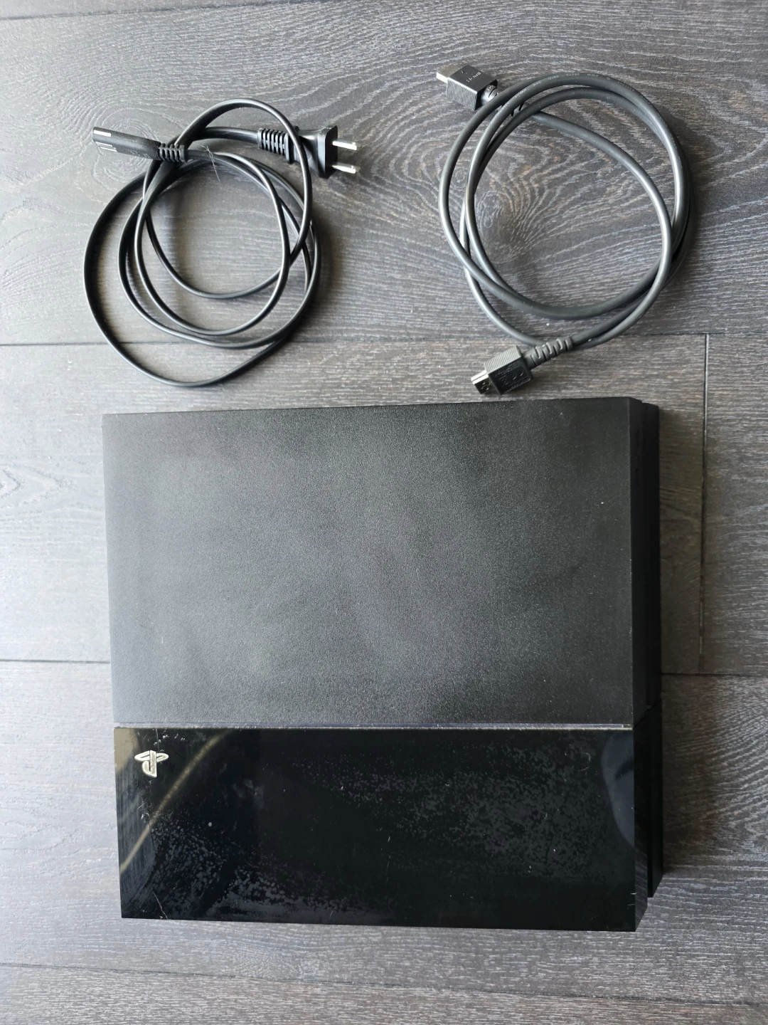 PlayStation 4 Console with cables