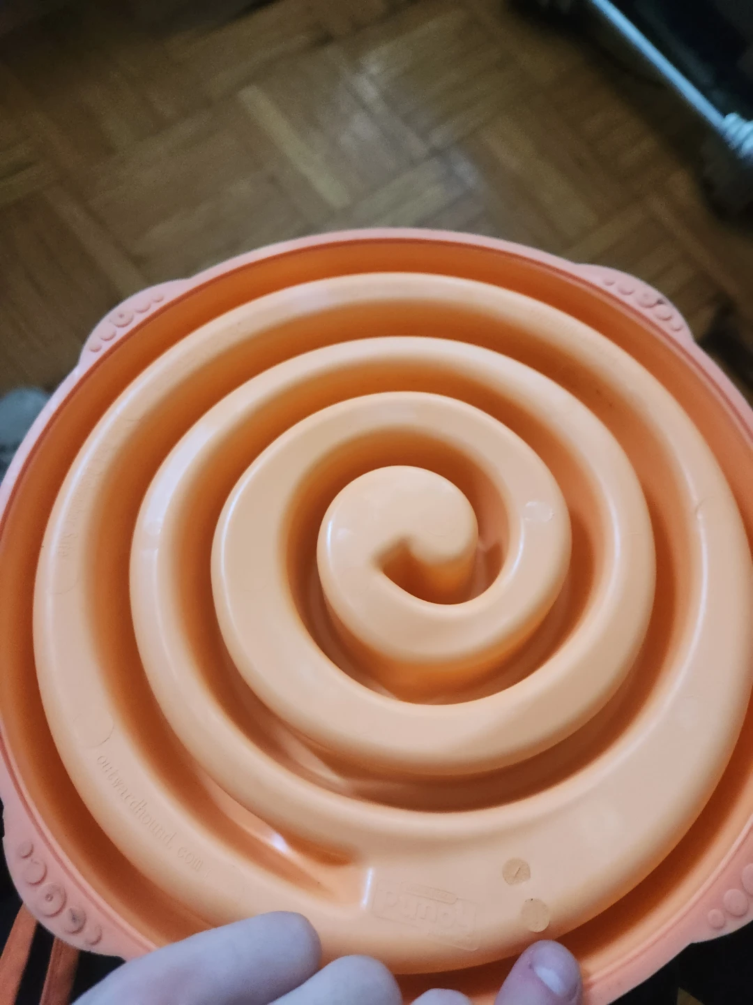 Orange Pet Slow Feeder Bowl - photo 2