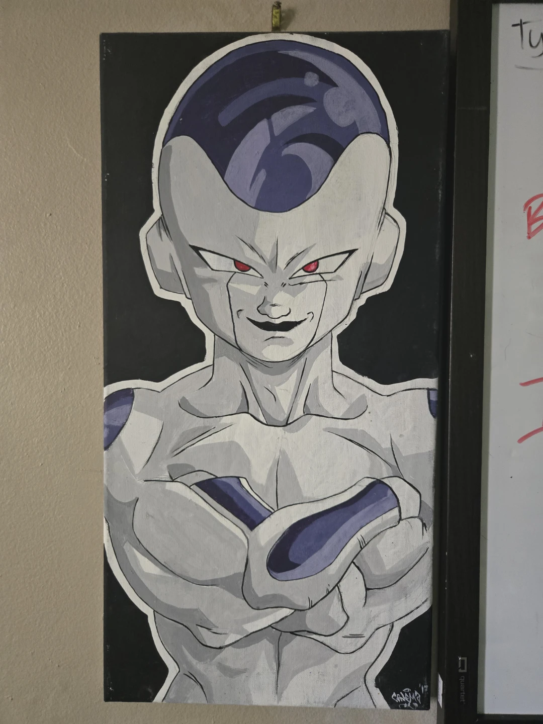 DBZ Frieza Final Form Painting