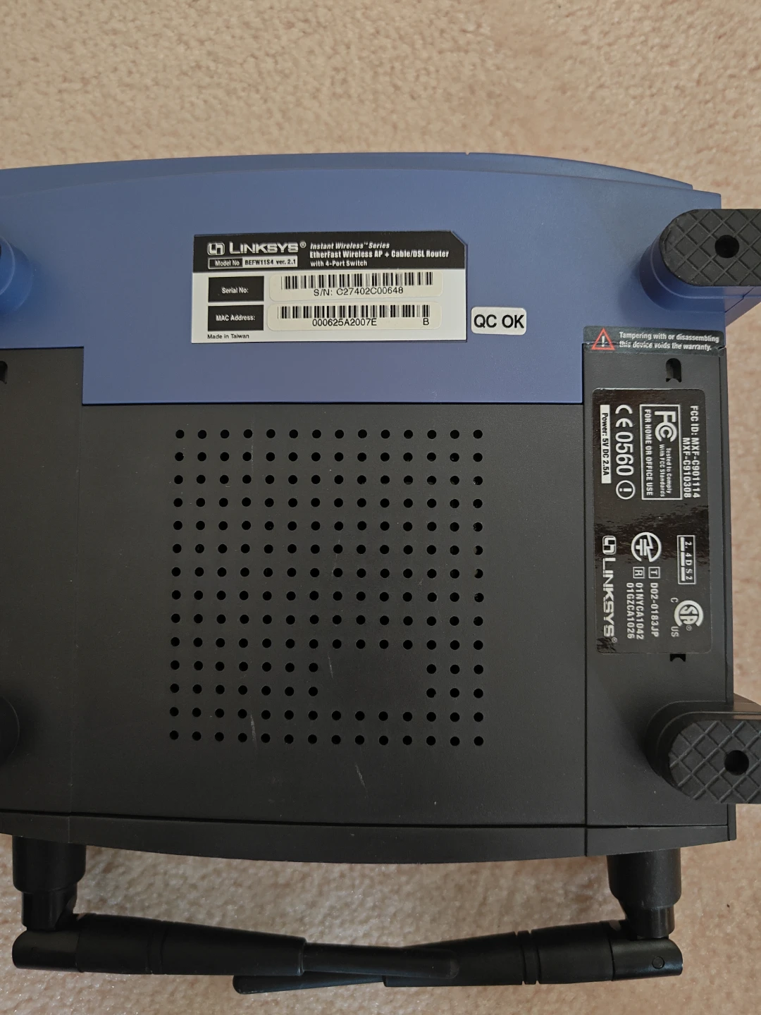 Linksys Wireless-N Access Point Router with 4-Port Switch - photo 2