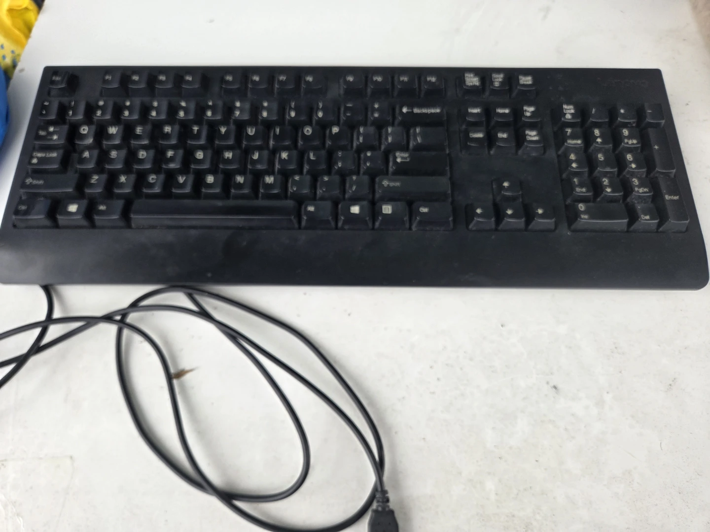 Lenovo USB Wired Keyboard - Black - photo 2