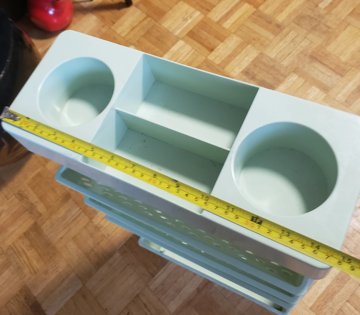 3-Tier Plastic Storage Cart - photo 4