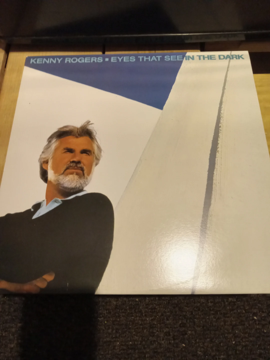 Kenny Rogers Eyes That See in the Dark Vinyl Record