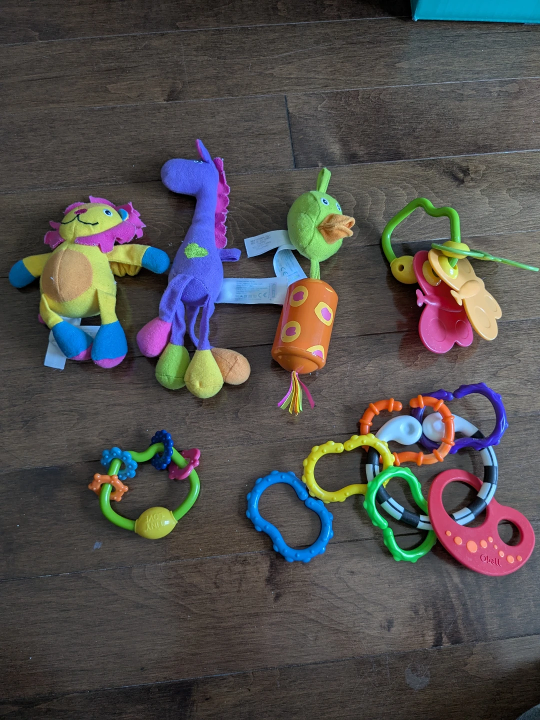 Assorted Baby Toy Lot - Includes Link Toys