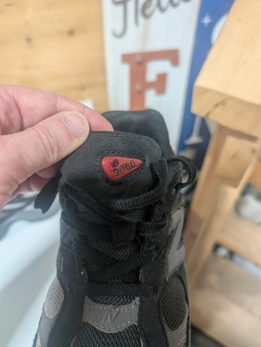 New Balance 9060 Kids Size 2 - photo 3