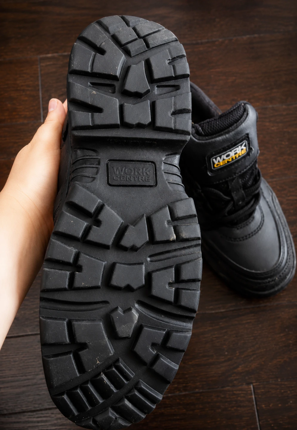 Work Centre Black Steel Toe Work Boots - photo 2