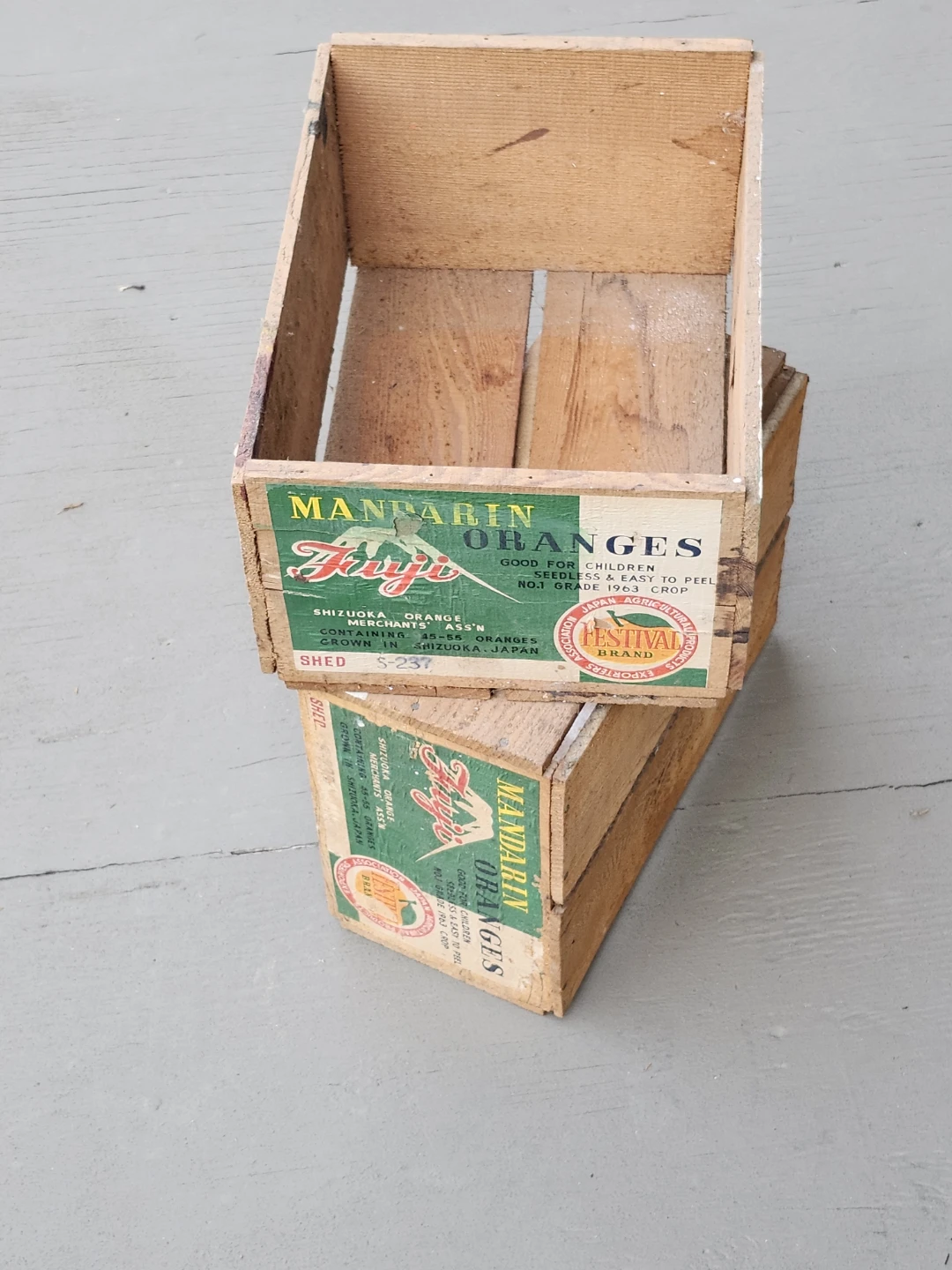 Vintage Fruit Crates - photo 3