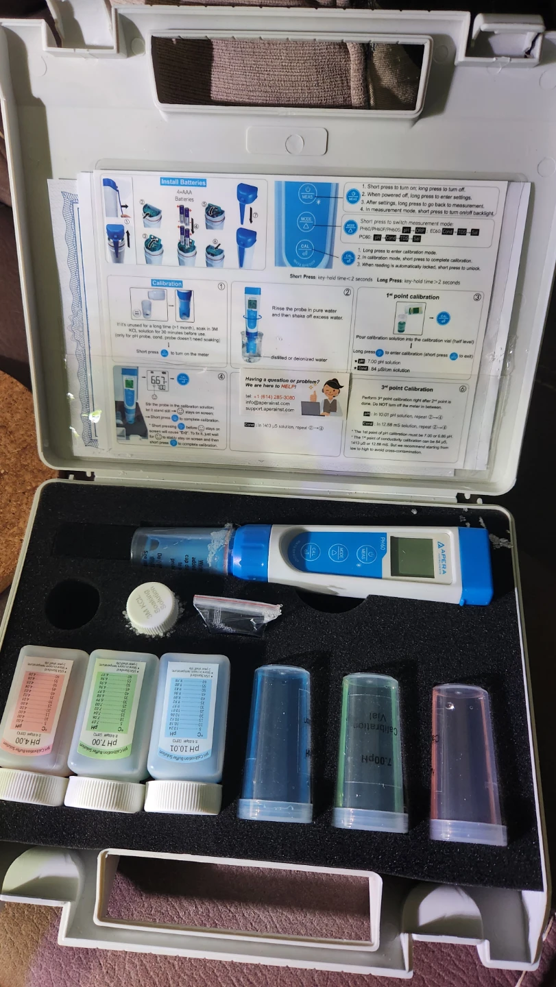 APERA PREMIUM LINE PH60 pH Tester Kit