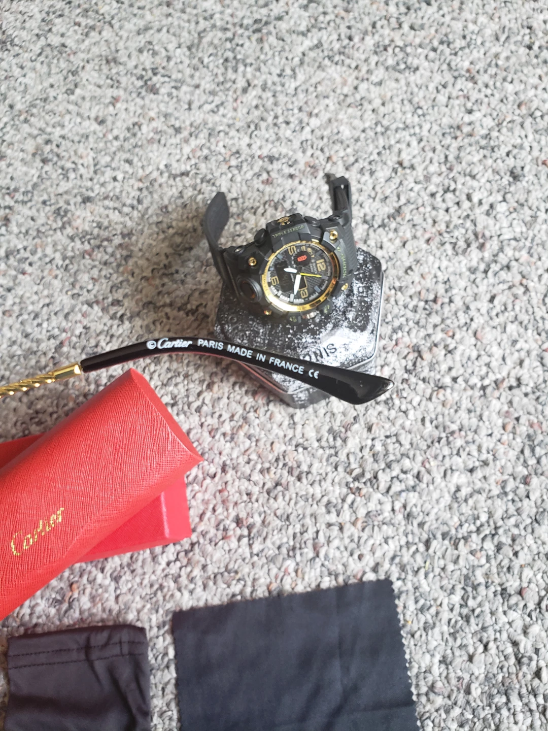 G-Shock Triple Sensor Watch and cartier sunglasses - photo 2